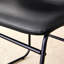 Ensemble de 4 chaises d'appoint à cadre en métal pour la maison-437997929