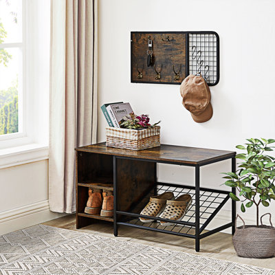 Banc de rangement pour chaussures
