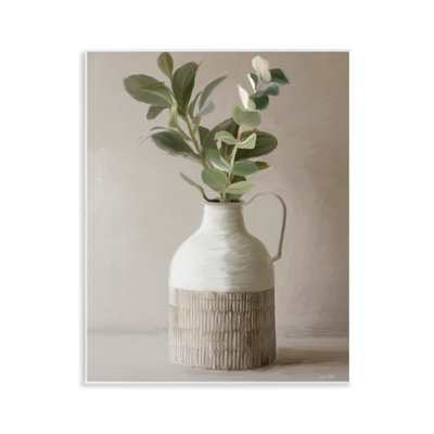 Eucalyptus In Vase Wall Plaque, design by House Fenway