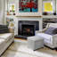45cm Wide Tufted Square Solid Colour Footstool Ottoman with Storage