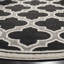 Tapis géométrique anthracite / ivoire Ammundsen-1500924748