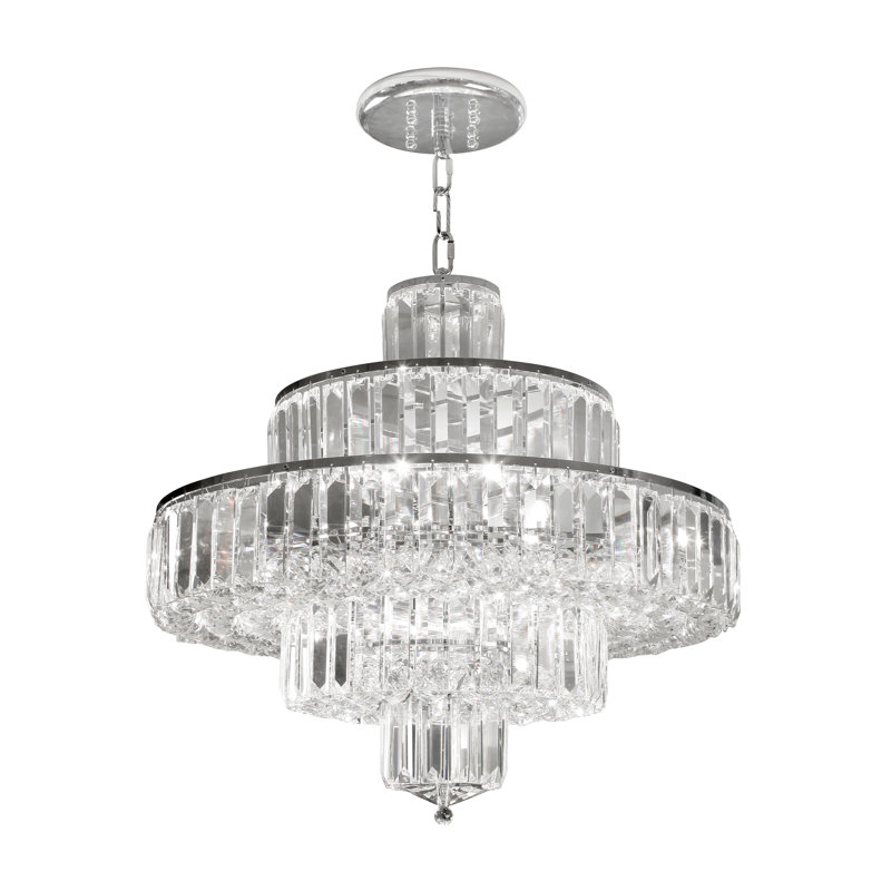 Jazmyn 16 - Light Crystal LED Chandelier