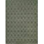 Wool Geometric Area Rug in Blue-1539338445