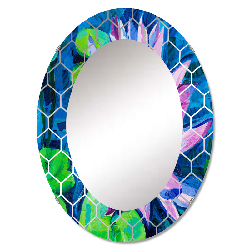 Miroir mural rose, 30 po x 20 po