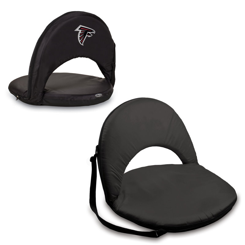 Digital Print Oniva Reclining Folding Stadium Seat, Atlanta Falcons, Black