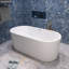 59'' x 29.5'' Freestanding Soaking Plastic / Acrylic Bathtub