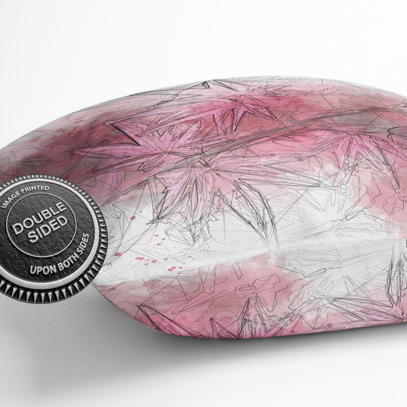 Japanese Maple Tree Scatter Cushion, 40cm H x 40cm W x 15cm D