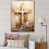 Gold Floater Framed
