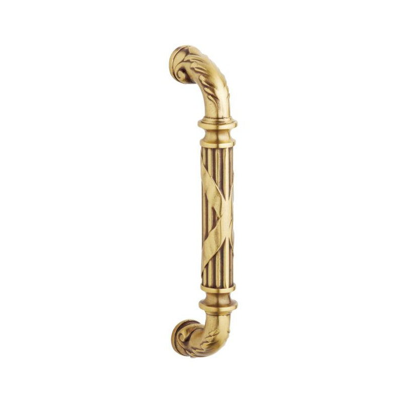 Edinburgh Door Pull, 9.1" H x 2.8" W x 2.1" D, Lifetime Brass