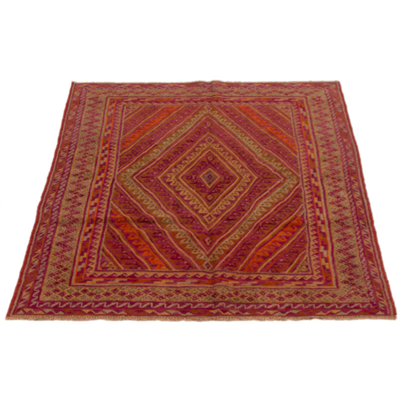 John-Michael One-of-a-Kind 4'11" X 6'0" New Age Wool Area Rug in Purple