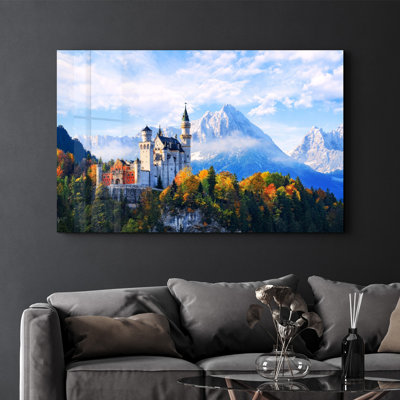 Elegant Tempered Glass Wall Art Painting | 100% Tempered Glass, Thickness: 0.16 inches | UV Printed for Vibrant Colors & Durability | Perfect for Home Decor & Modern Aesthetics