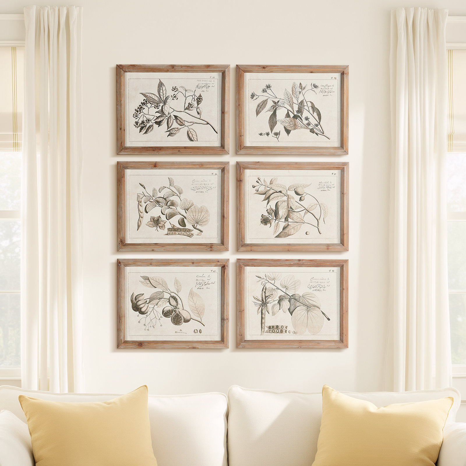 Maplewood "Fruit Bearing Branch" 6-Piece Print Set