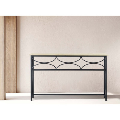 Diamond Console Table
