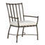 Majorca Patio Dining Armchair with Cushions-717791001-717790995