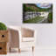 «Lower Letchworth Falls» par Rick Berk, art mural sur toile