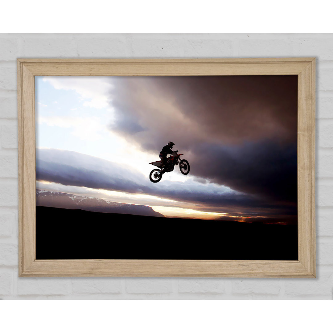 Motorcross Bike Jump - Drucken