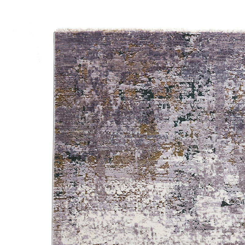 Machine Woven Grey Indoor Rug, Rectangle 160cm x 230cm