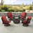 Ferryn 4 - Person Patio Conversation Set with Cushions-1510965642