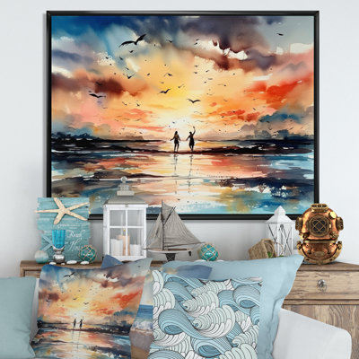 Honeymoon Tropical Paradise II, reproduction d'art sur toile
