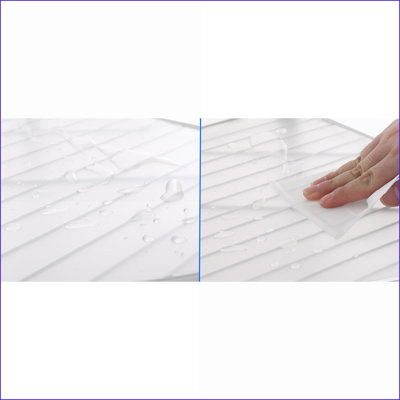 Étagère d'angle à 6 niveaux, étagère de rangement moderne en métal avec tablettes réglables | Blanc neige | Fer + plastique