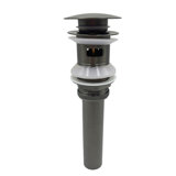Bathroom Sink Drain With Overflow,universal Bathroom Sink Stopper For Bathroom Vanity Vessel Sink