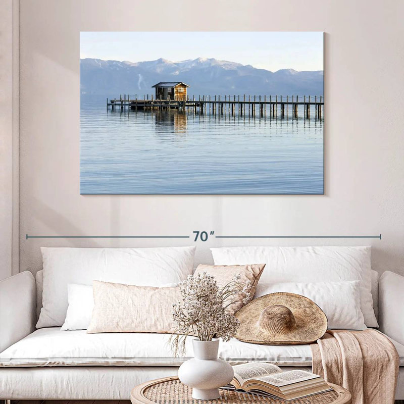 Chalet en bois Alvord Lake Tahoe, H 32 po x l 48 po