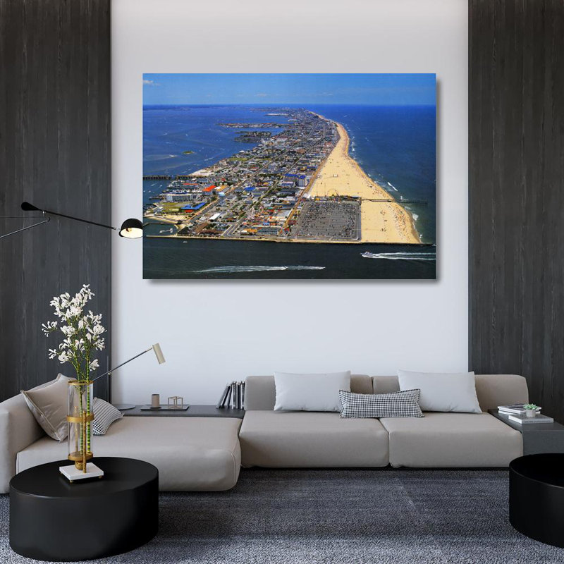 Ocean City, Maryland, H 34 po x l 48 po