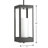 Saida Outdoor Hanging Lantern-2044107606