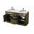 Ahner 60 inch Double Bathroom Vanity-174981256