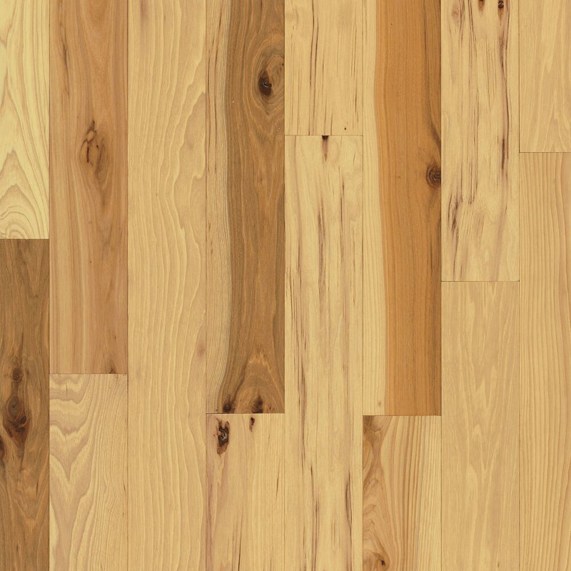 Parquet massif Hickory, Naturel campagnard