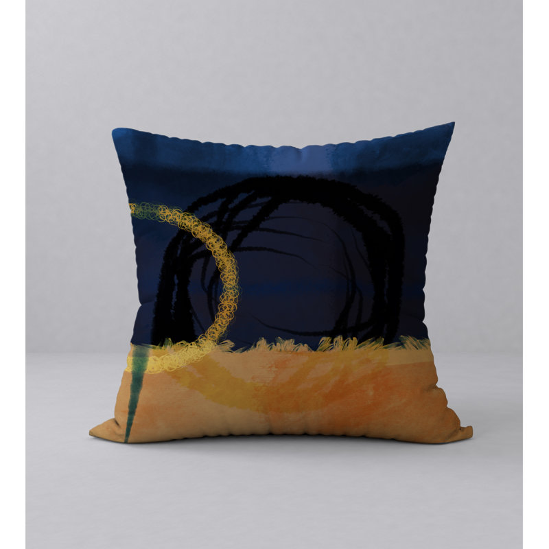 Reversible Throw Pillow, 24" x 24"