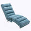 Chaise longue rembourrée avec vibration pour la détente-129859476