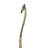 Wynn Metal Tall Giraffe Sculpture with Embossed Scrollwork