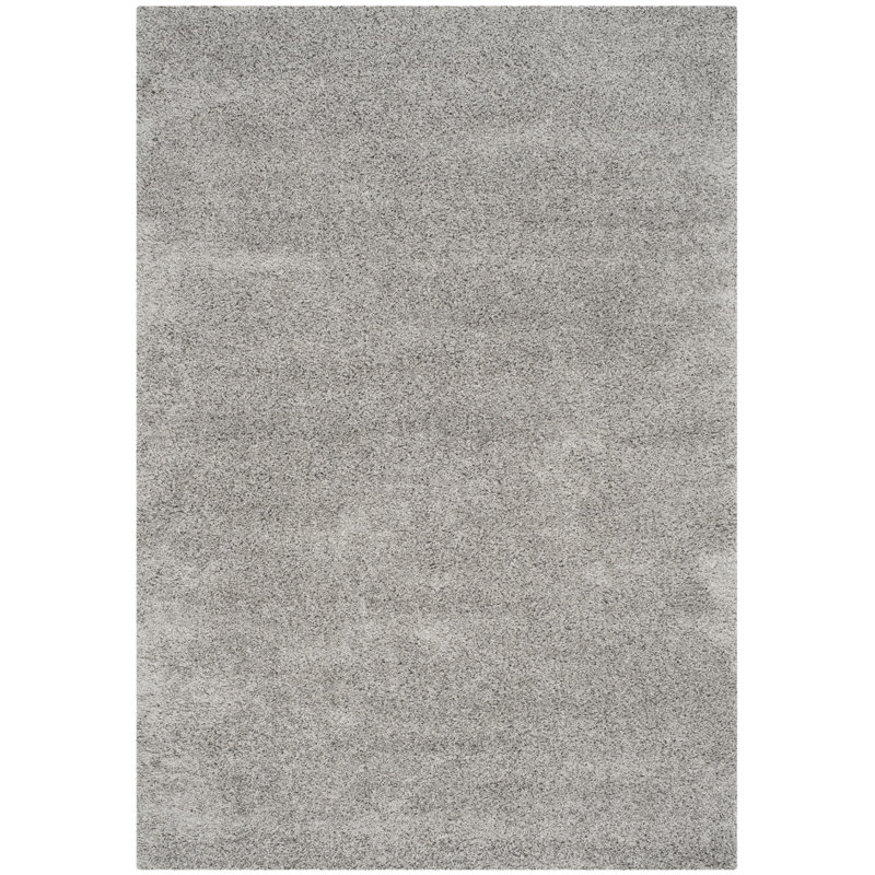 Frankmut Shag Performance Solid Color Rug, Rectangle 5'3" x 7'6"