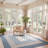 Kealan Rotella Woven Performance Machine Washable Performance Chevron Indoor/Outdoor Area Rug-850393352