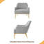 Chaise d'appoint moderne avec dossier incurvé et pieds en métal pour le salon-823512336