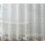 Toraino Floral Shower Curtain. Rustic Leaf Lace Shower Curtain-2039349519-2023755803