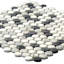 Eterna Penny 12"x12" Recycled Glass Mosaic Tile-108486602