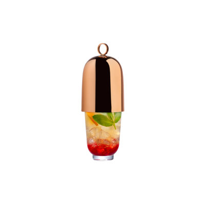 Nude Hepburn Shaker with Metal Top