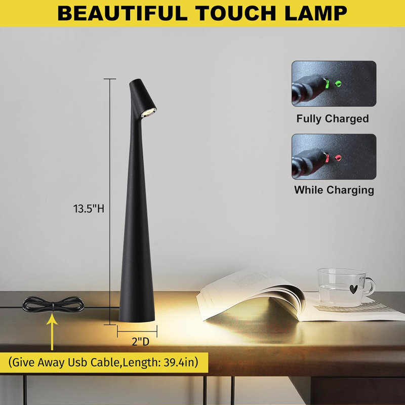 Two Wireless Desk Lamps