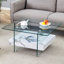 Table basse moderne à deux niveaux-331731319