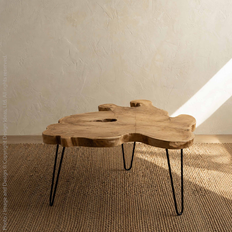 Loredana Solid Wood Top Coffee Table