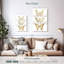 Brampt Gold Butterfly Contours II