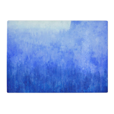 Tempered Glass Lilac Forest Chopping Board
