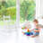 Kalobe Kids 10.2'' Wood Rocking Chair and Ottoman