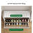 Ultra-thin solid wood shoe cabinet bench