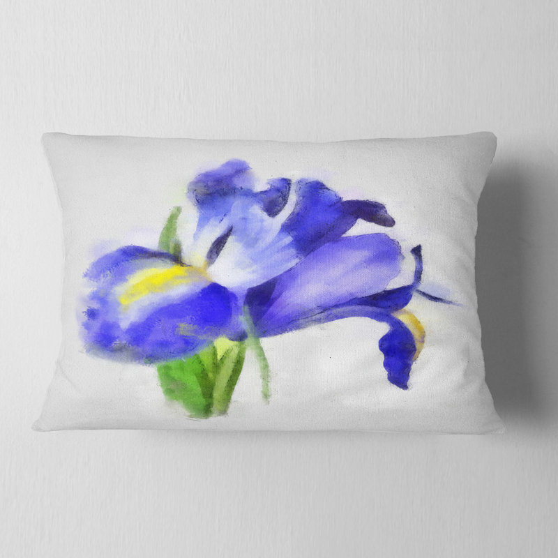 Coussin Blue Iris