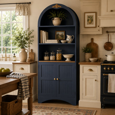 Blue Country / Farmhouse Accent Cabinets & Chests You'll Love