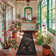  Living Room Rugs Boho Floral Area Rug for Bedroom Soft Non-Slip Washable Rugs