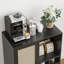 Armoire à vin avec porte-bouteilles et rangement-483212040